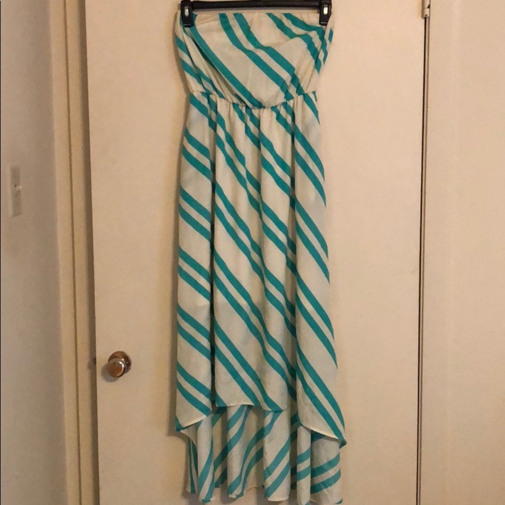 tube maxi dress Hi-Lo